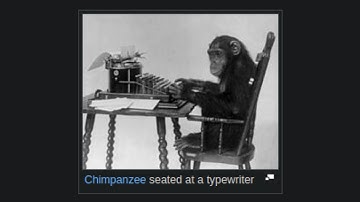The Infinite Monkey Theorem