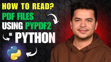 How to Read PDF Files in Python Using PyPDF2