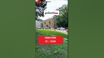 Get a Work Permit Visa in Poland 🇵🇱 #gotoeurope #immigrationvisa #reels #europe