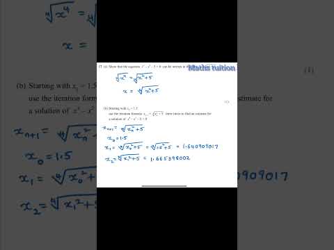 GCSE question on