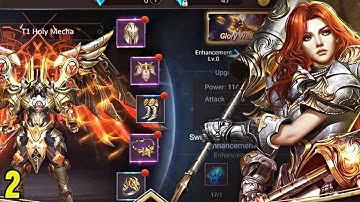 MMORPG GAMES MOBILE Armored God Android ios Gameplay Online Multiplayer Part 2