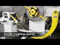 HongEr coil feeding machines for metal hinges stamping in customer's plant in Egypt.