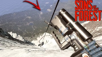 Ziplining Halfway Across the Map - S2EP19 | Sons of The Forest