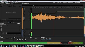 Rendering Track Automation Adobe Audition