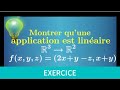 Montrer quune application est linaire  prpa algbre espace vectoriel mpsi pcsi ptsi mp2i