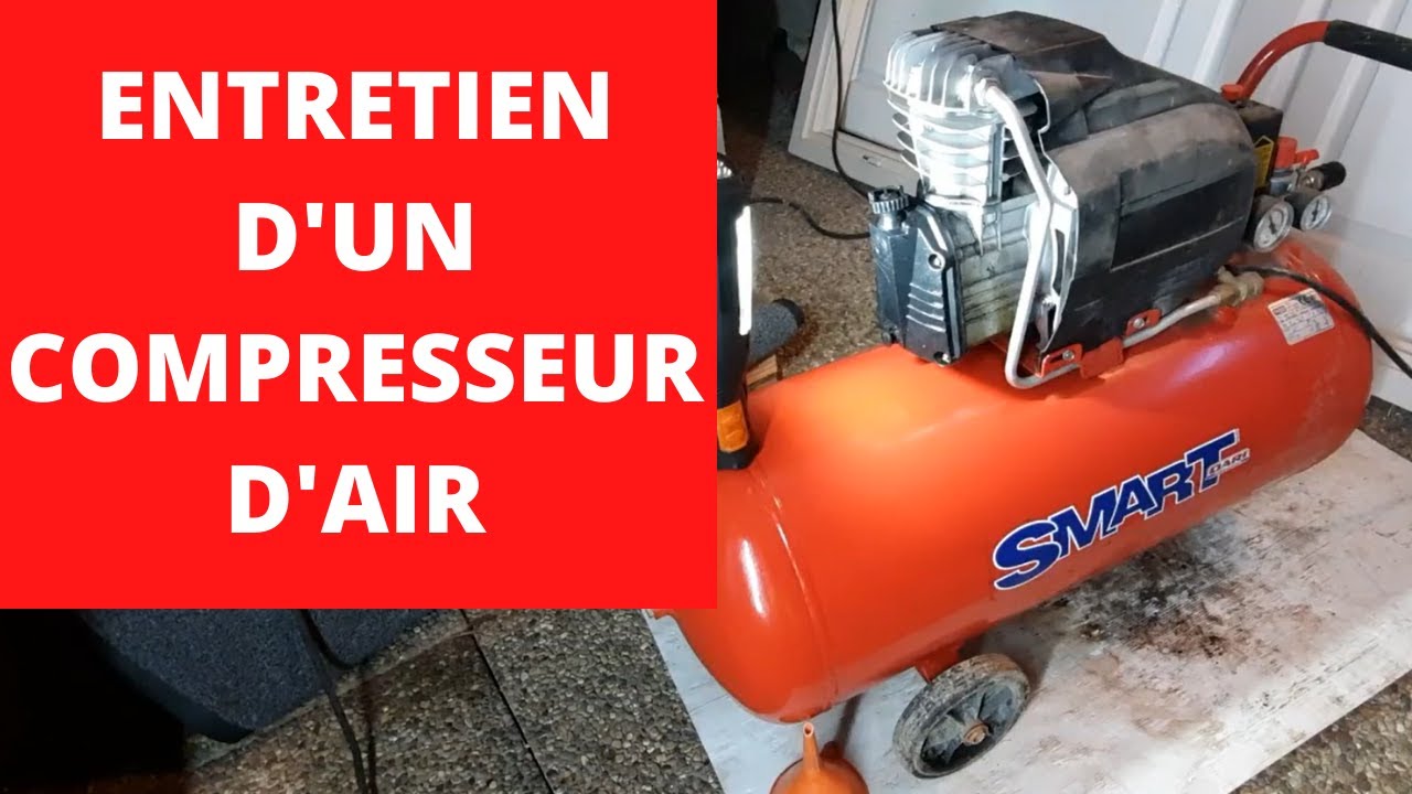🏡🏠Comment entretenir un compresseur d'air / How to Maintain an Air