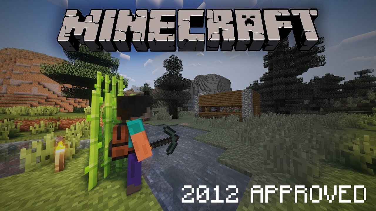 Playing Minecraft like it's 2012 - YouTube
