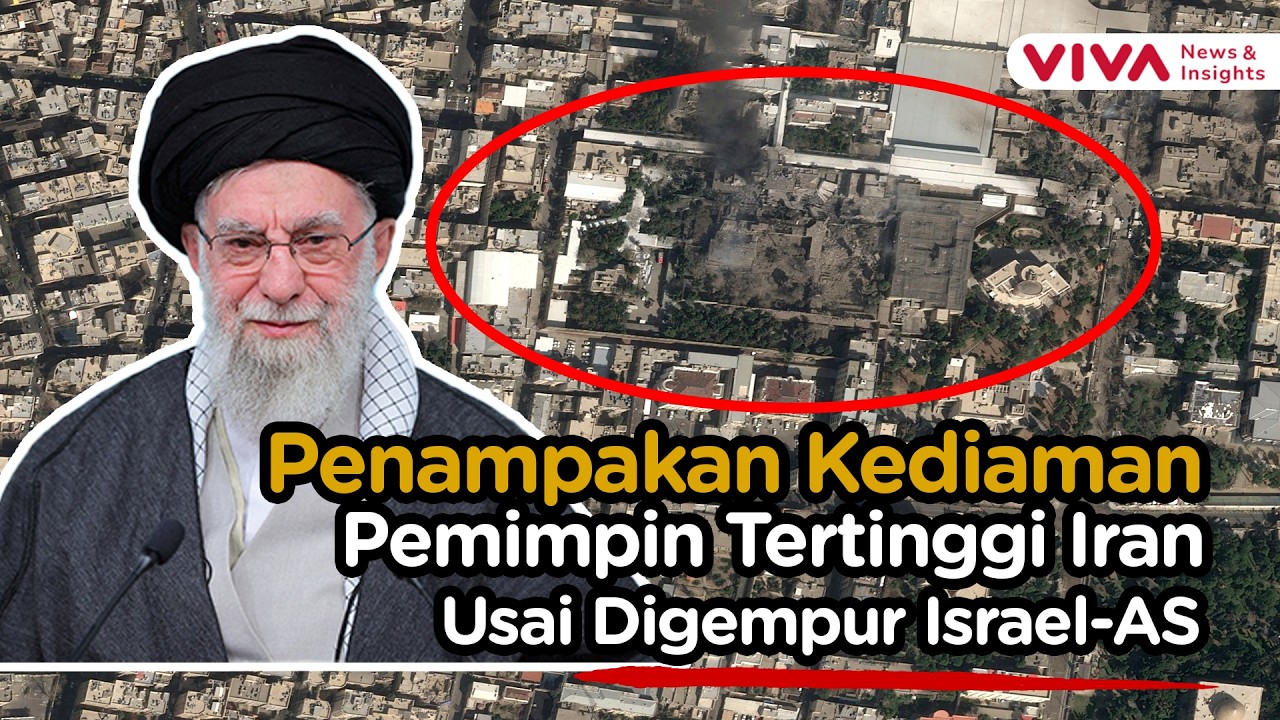 Penampakan Rumah Ali Khamenei Usai Dibombardir Israel - AS