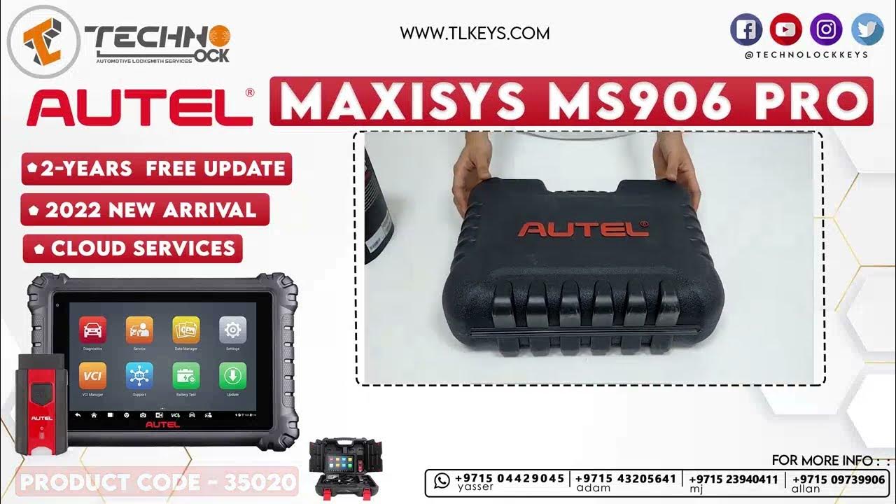 MaxiSYS MS906 PRO, NEW