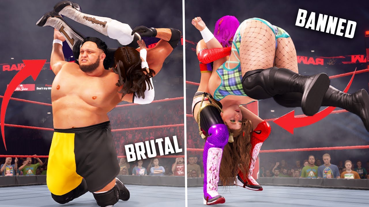 20 Rarely Used & Banned Wrestling Moves That are in WWE 2K22 YouTube