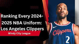 Ranking Every 2024-2025 Nba Uniform Los Angeles Clippers