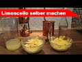 🍋 Limoncello selber machen 🍋 - mit einer Extra-Portion Zitrone - diSTILLed