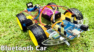 How to Make A Simple Arduino Bluetooth Car Kit With L298N Motor Driver | DIY Arduino Bluetooth Car