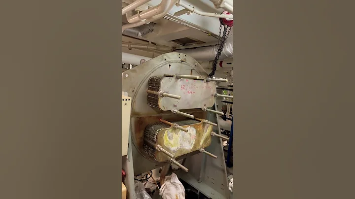 Self cleaning fresh water generator on your vessel using a Merus Ring #ships #tiktokvideo #viral