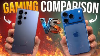 iPhone 17 Pro Max vs S25 Ultra 🔥 Full Gaming Battle | Real Crazy Test!