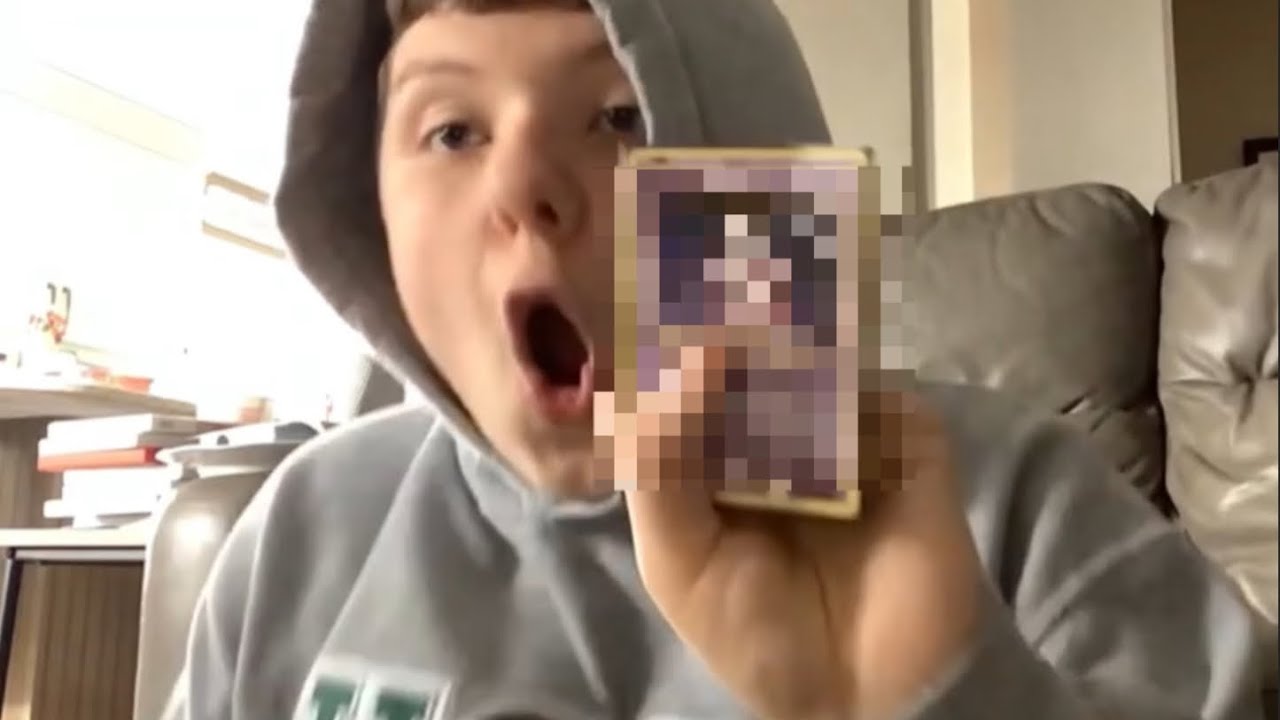 If I Laugh, I Rip A Pokémon Card!