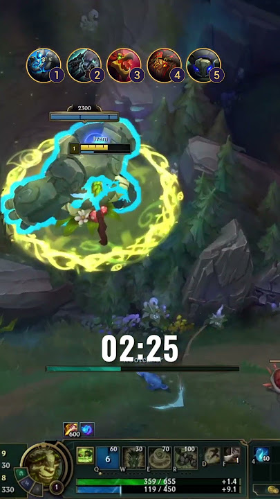 Ivern FAST Jungle Clear!🔥🌿 #leagueoflegends #shorts #jungle #ivern #league
