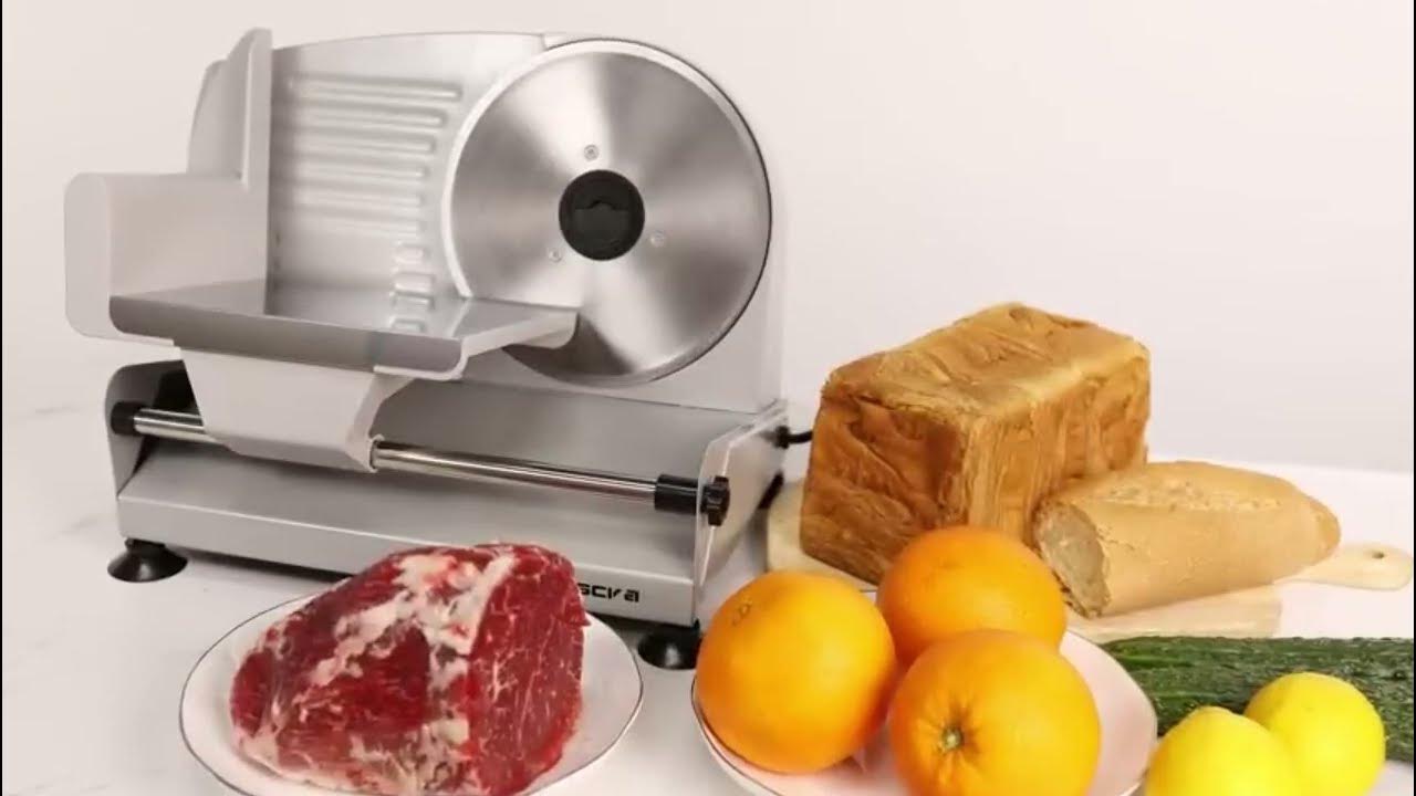 The Anescra 200W Electric Deli Meat Slicer (Review) YouTube