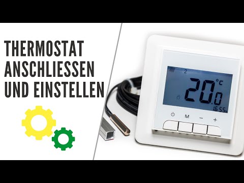 Thermostat Anschließen Und Einstellen! T STRIPE Gegen Kondenswasser Am Fenster! Fensterheizung