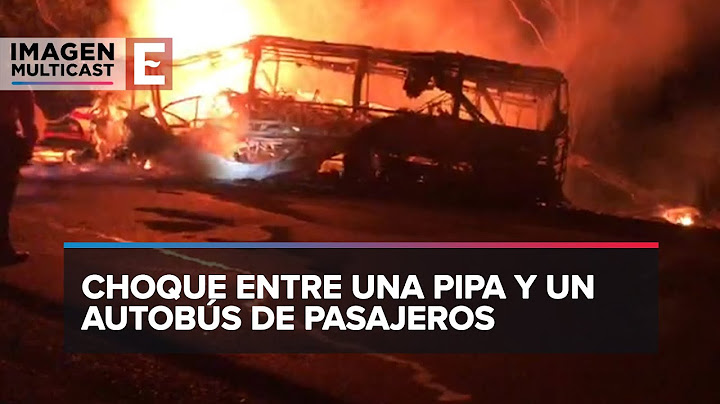 Fatal accidente carretero en Tamaulipas deja 18 personas calcinadas