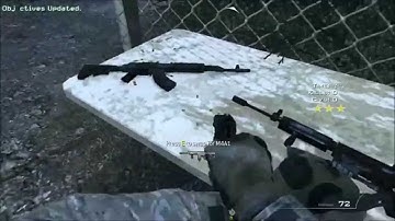 COD MW3 Training gameplay