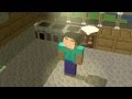 Animation3d minecraft steve decouvre le hamburger