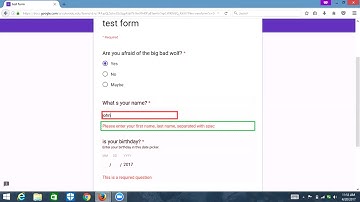 Accessible Forms with a Screen Reader