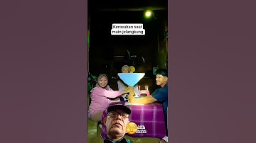 seram tapi lucu | sok2an main jelangkung akhirnya kerasukan #shorts #viral