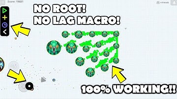 *NEW*MACRO BUTTON Tutorial For 2.11.0 NO ROOT,How to get macro,Agar.io Mobile