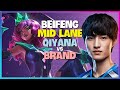 BeiFeng Challenger Qiyana Masterclass Precise Execution and Roaming Strategy Engsub