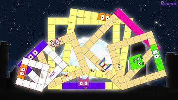 Looking for Numberblocks Puzzle Tetris NEW Perforated Box ASMR - Numberblocks Satisfying Video #57