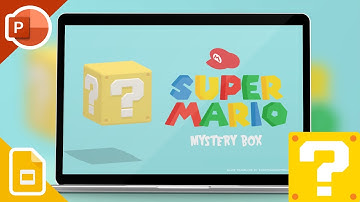 SUPER MARIO MYSTERY BOX | Free PowerPoint & Google Slides Review Game