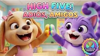 AdiΓ³s, AdiΓ³s π | Spanish Goodbye Song for Kids