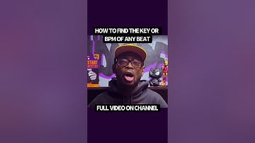 How To Find The Key or Bpm of Any Song