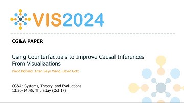 Using Counterfactuals to Improve Causal Inferences From Visualizations - Fast Forward | VIS 2024