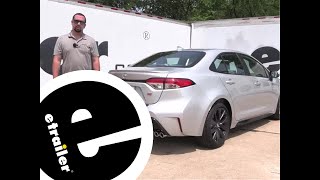 etrailer | Curt Class I Trailer Hitch Installation  2023 Toyota Corolla