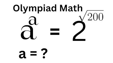 A Nice Radical Exponential Challenge | Math Olympiad | Sat Math