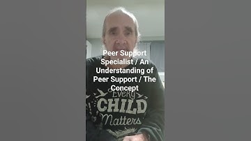 #ralphmatalone #peersupportspecialist #understanding of peer support #concept