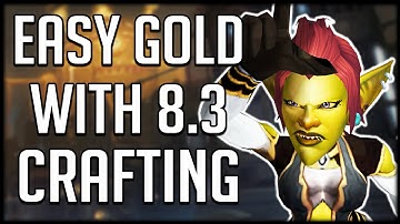 EASY GOLD IN PATCH 8.3 - Professions Update Is Super Disappointing | WoW BfA