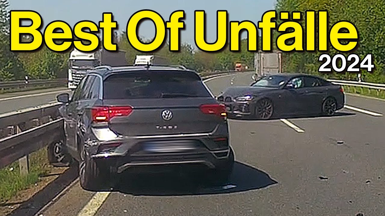 Best Of Unfälle 2024 - Schwerer Unfall, Totalschaden und dreiste Falschaussage | Dashcam Deutschland