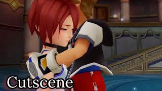 Kairi Rescues Sora Cutscene - Kingdom Hearts Final Mix