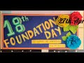 18th foundation day