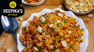 1 Minute Cheeseling Bhel Recipe| Cheeselings Bhel Chat Recipe | Deepikas kitchen