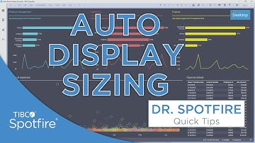 Auto Resize Displays for Different Devices in Spotfire | Page Responsiveness | Mobile Design