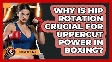 Why Is Hip Rotation Crucial For Uppercut Power In Boxing? - Fighting Arts Lab