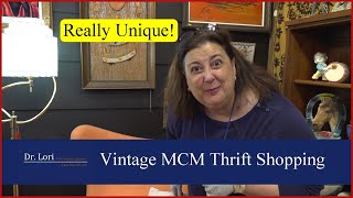 Shop Vintage Mid-Century Modern Lamps, Chairs, Paint by Numbers, Artwork - Thrift with Me Dr. Lori