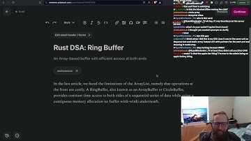 Writing an article on Ring Buffer in Rust 🦀! - Rust DSA Blog (part 7)