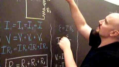 Series and Parallel Circuits Kirchoff