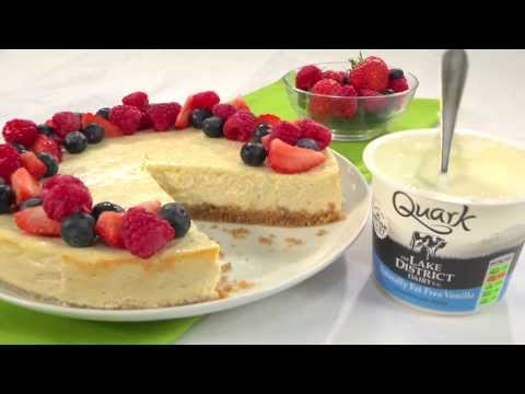 RECIPE - HOW TO MAKE A QUARK NEW YORK CHEESECAKE WITH 400 FEWER CALORIES