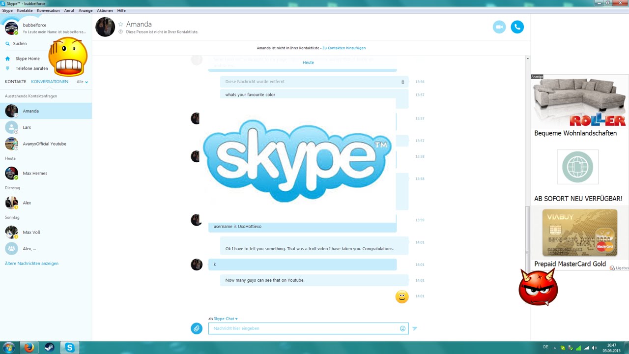 Skype Cybersex Skype Cybersex